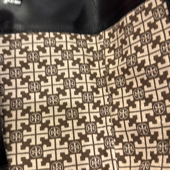 Tory Burch Calista Leather Logo Boots - Picture 9 of 10